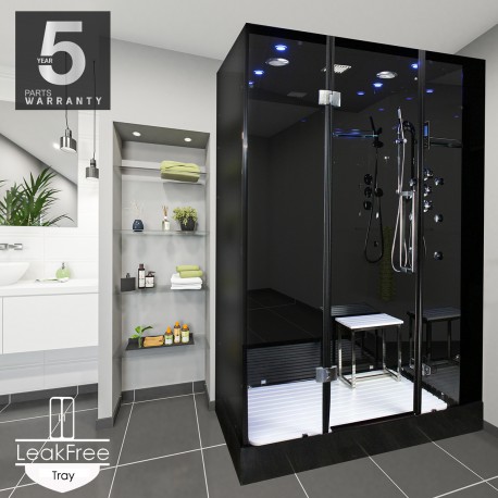 cabina hidromasaj cu sauna Noir 140cm