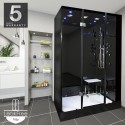 cabina hidromasaj cu sauna Noir 140cm