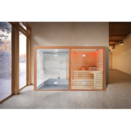 Sauna mixta 8 persoane