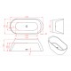 cada independenta freestanding HTS 150 Porto