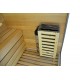 Cabina mixta cu sauna uscata alba