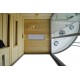 Cabina mixta cu sauna uscata alba