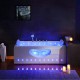 cada hidromasaj si aeromasaj HTS 170 Iris alb