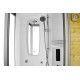 cabina mixta cu sauna uscata alba HTS 166