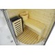 cabina mixta cu sauna uscata alba HTS 166