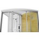 cabina mixta cu sauna uscata alba HTS 166
