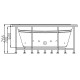 cada hidromasaj si aeromasaj rotunda HTS 155 Della
