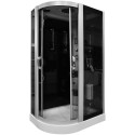 cabină duș cu hidromasaj și saună Monaco 120cm