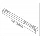 Perete dus sticla securizata 120cm