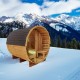 sauna de gradina 4-6 persoane finlandeza