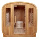 sauna de gradina 2 -4 persoane combinata fin cu infra