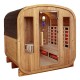 sauna de gradina 2 -4 persoane combinata fin cu infra