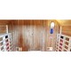 sauna de gradina 2 -4 persoane combinata fin cu infra