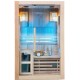 sauna finlandeza cu sare himalayan o persoana 120x105 cm