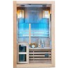 sauna finlandeza cu sare himalayan o persoana 120x105 cm