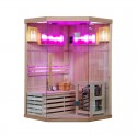 sauna finlandeza cu sare himalayan doua persoane 120x120