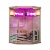 sauna finlandeza cu sare himalayan doua persoane 120x120
