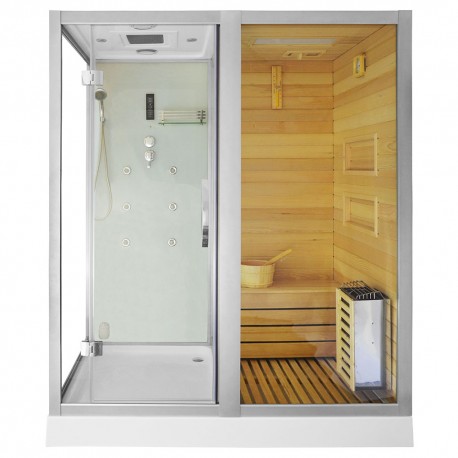 sauna combinata HTS 180 alba