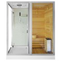 sauna combinata HTS 180 alba