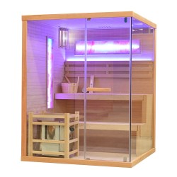 saună uscată cuptor Harvia 6kw și sare hymalaian