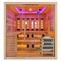Sauna combinata dreptunghiulara 5 persoane