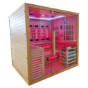 sauna combinata dreptunghiulara 4 persoane