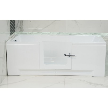 cada baie cu usa de sticla 120 cm