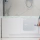 cada baie cu usa de sticla 120 cm