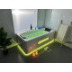 cada cu hidromasj Premium Line 170cm dubla