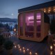 sauna de gradina 2-4 persoane finlandeza